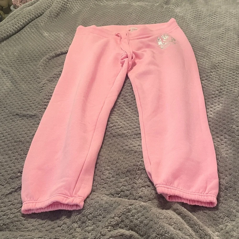 Pink Sweatpants with Silver Embellishment - Picture 4 of 7